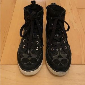 Coach high tops  great condition as pictured
